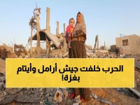 عاجل: 21 ألف أرملة غزية تحمل مسؤولية 56 ألف يتيم... والإحصائيات تكشف مأساة مدفونة!