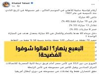 صادم: خالد طلعت يفضح انهيار الأهلي التاريخي... أرقام كارثية لأول مرة منذ 1907!