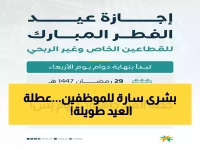 رسمي: البنك المركزي السعودي يعلن إجازة عيد الفطر 2026... 4 أيام متتالية لجميع الموظفين!