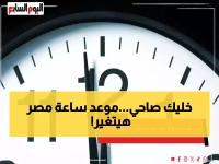 عاجل: مصر تحدد موعد التوقيت الصيفي القادم رسمياً… تقديم الساعة 60 دقيقة في أبريل 2026