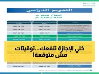 عاجل: تواريخ الإجازات الرسمية للفصل الثاني 2026… خريطة كاملة لتنظيم المذاكرة قبل الامتحانات!