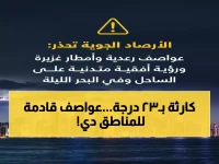 هيئة الطيران المدني تكشف الرقم المخفي وراء العواصف المدمرة: 23 درجة مئوية هي فارق الحرارة الذي يهدد هذه المناطق.