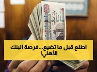 هذه ليست نصيحة استثمارية عادية... البنك الأهلي المصري يطلق فرصة بـ 22% فائدة ذهبية وقد تغلق قريباً!