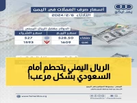 عاجل: انهيار صاروخي لريال صنعاء أمام الريال السعودي | شراء 140 فقط مقابل 410 في عدن - الفارق الصادم 300%!