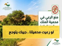 عاجل: هيئة تطوير محمية الملك عبدالعزيز تمنع الرعي وتفرض غرامة 500 ريال لكل رأس… هل أنت من المستثنى؟