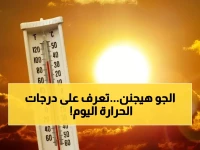 عاجل: خرائط الحرارة الكاملة لـ37 مدينة.. الإسكندرية 24°C والقاهرة 26°C وأسوان 31°C - الأرصاد تعلن استمرار الانخفاض!