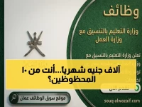 حصرياً: وزارة العمل تطلق ثورة الوظائف برواتب صادمة تصل إلى 10 آلاف جنيه… هل أنت ضمن الفئات المستهدفة؟