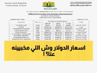 عاجل.. ثبات خطير: أسعار الدولار اليوم في سوريا - السر الذي يخفيه البنك المركزي عن المواطنين!