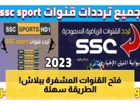 عاجل: تردد SSC الرياضية الجديد على نايل سات يفتح بوابة مشاهدة دوري روشن للمحترفين!