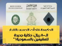 قرار يغيّر حياة 13 مليون مقيم.. السعودية تكشف رسمياً عن رسوم الـ800 ريال الجديدة ضمن رؤية 2030