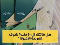 عاجل: منحة التموين 2026.. آخر فرصة لصرف 400 جنيه قبل العيد - خطأ واحد يحرمك من الدعم!