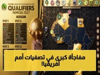عاجل: كشف رسمي عن مجموعات تصفيات أمم أفريقيا 2027… هل تتأهل كل المنتخبات العربية؟ والمغرب والجزائر في موقع خطير!