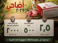 عاجل: صندوق تحيا مصر يحقق حلم مليونين ونصف مواطن… توزيع 500 طن لحوم الأضاحي مباشرة أمام منازلهم!