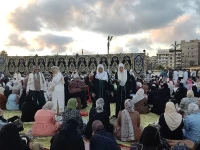 عاجل: السيسي يشارك شعائر العيد وسط أجواء روحانية - بث مباشر حصري للأهرام من المسجد الرحمن