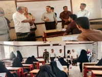 عاجل: تفاصيل تفقد مدير ردفان لامتحانات الثانوية - حافز 50 ألف ريال للمعلمين وصرف مستكمل الأسبوع القادم