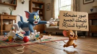 صور توم وجيري مضحكة ومكتوب عليها عبارات للمشاركة