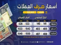 عاجل: فجوة أسعار صادمة بين عدن وصنعاء - الدولار يتخطى 1580 ريالاً بينما ينهار في صنعاء!