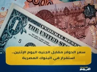 رسمي: سعر الدولار يستقر عند 49.40 جنيه... البنوك المصرية تثبت الأسعار في تعاملات اليوم الإثنين